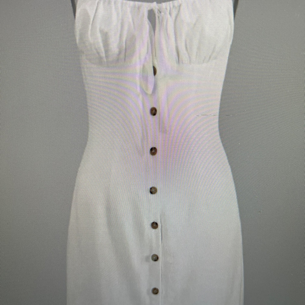 Darling Linen Plain Mini Dress